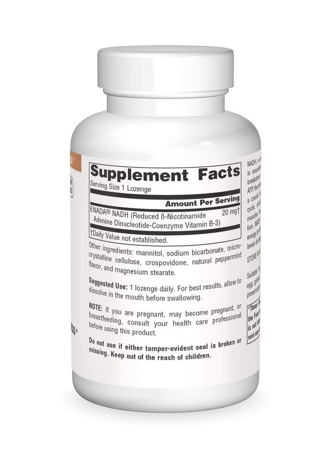 Source Naturals سورس ناتشورالز ناد إتش 20 ملغ، يعزز الطاقة واليقظة العقلية* - 20 حبة مصاصة - Image 3