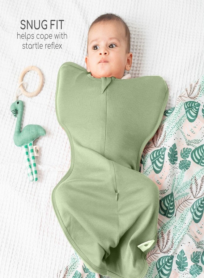 Cocoon Care 0.5 TOG Knitted Bamboo Cotton Arms Up Swaddle Sleeping Pod for Baby | Swaddle Pod for New Born Baby | 0-1 Months - Image 3