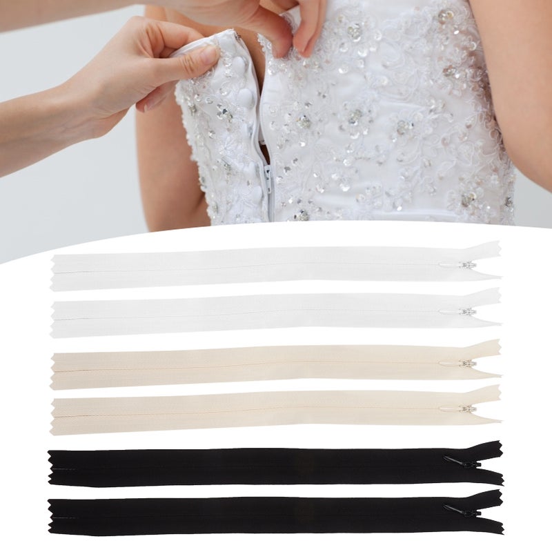 Invisible Zipper Durable Smooth Opening Closing Dress Accessories for Sewing Coats Jacket DIY Garment Bags - Image 3