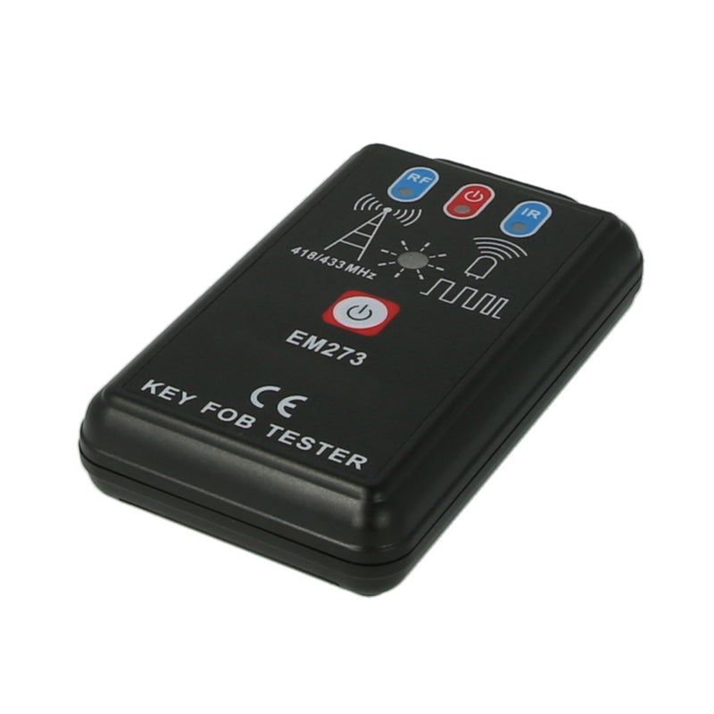 Car IR Infrared Remote Tester Radio Frequency Key Fob Tester 418/433MHz Digital Frequency Gauge EM273 - Image 1