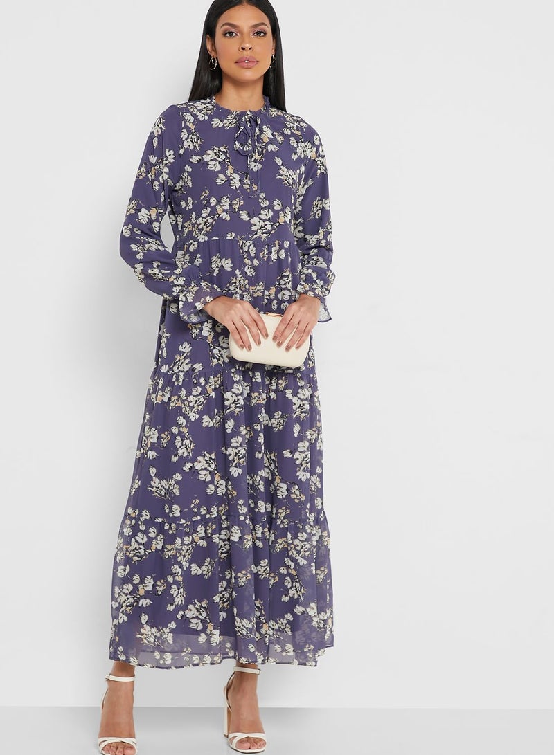 رفقة من مودانيسا فستان بطبعة زهور - Image 4