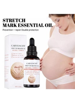 CARVENCHY Stretch Marks Essential Oil, 100% Pure Natural Plant Extracts 30ml, Improves Scars and Stretch Marks, Even Skin Tone,Natural Formulation  - Image 5