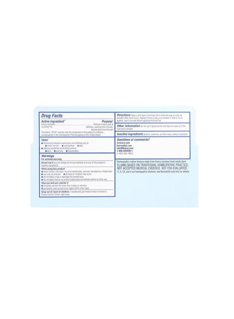Boiron Boirion Arnicare gel pain relief 75 gm - Image 4