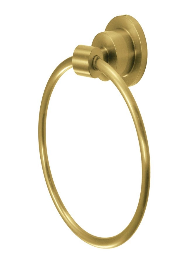 Kingston Brass BA8214BB Concord -Towel Ring, Brushed Brass 6.13 x 3.31 x 7.06 - Image 1