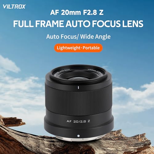 VILTROX عدسة VILTROX 20mm F2.8 f/2.8 AF لنظام تركيب نيكون Z، عدسة بزاوية واسعة مع تركيز تلقائي متوافقة مع كاميرات نيكون Z Z8 Z9 Z6 Z7 Z6 II Z7II Z5 Z5II ZFC Z30 - Image 2