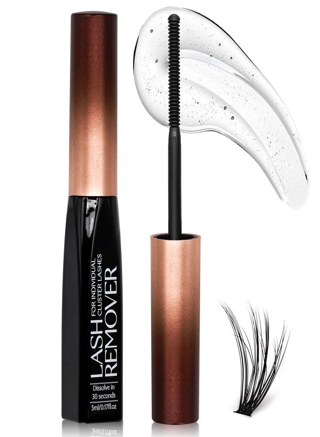 Miuffue مزيل رموش ميؤفي العميق لتنظيف الرموش، مزيل لاصق الرموش الفردية، إزالة سريعة خلال 15 ثانية، مكونات آمنة، خالي من التجارب على الحيوانات، 0.17 أونصة سائلة - Image 1