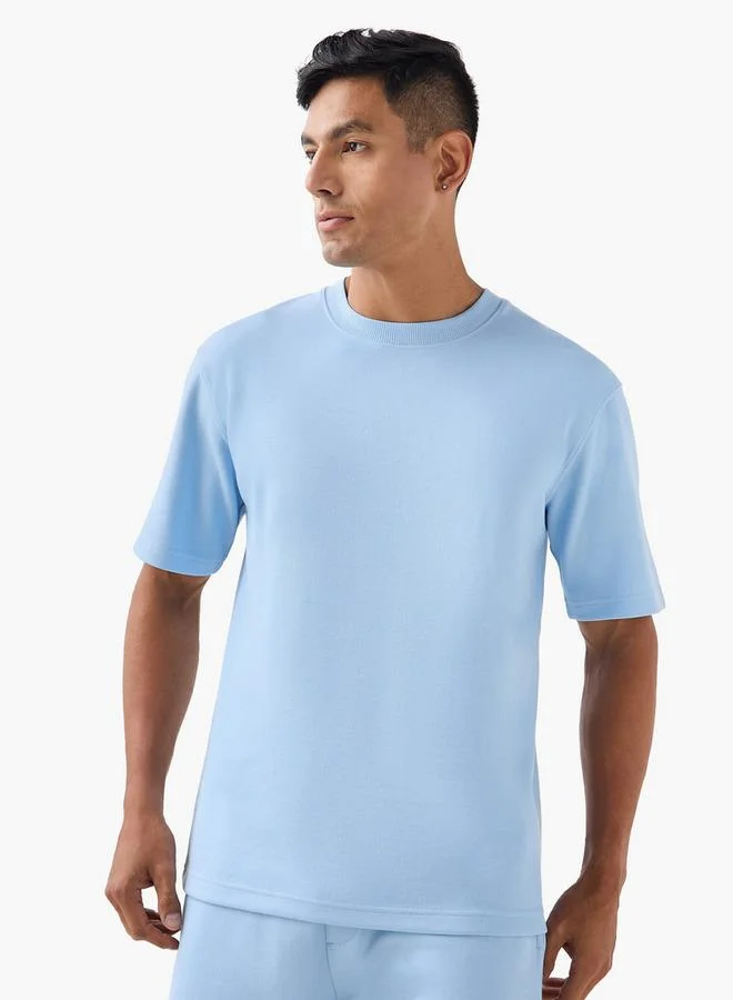 Emperor Logo Embroidered Crew Neck T-shirt