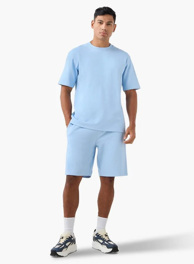 Emperor Emperor Logo Embroidered Crew Neck T-shirt