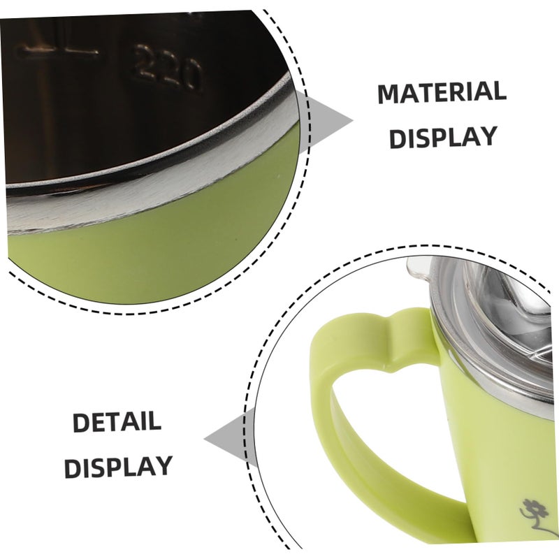 Convalescent Feeding Cup with Straw for Elderly Disabled Safe Easy Clean Soups Porridge - Image 4