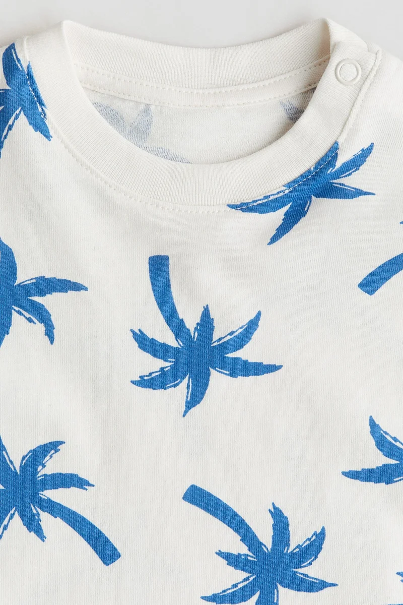 H&M Printed cotton T-shirt