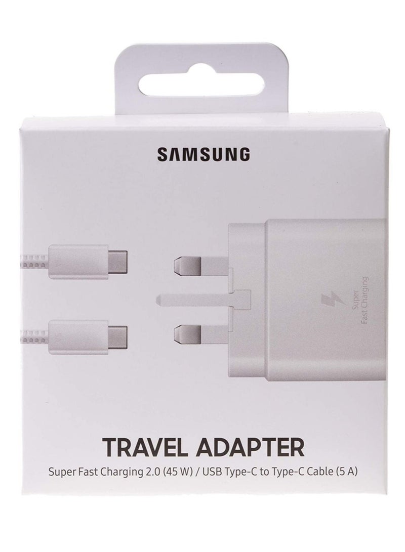 "45W USB-C Super Fast Charger – Type-C Wall Adapter for Samsung Galaxy S22 Ultra/S22+/S22, S21 Ultra/S21 Plus 5G, Note 20 Ultra, S20/S20 Ultra, Tab S8 Ultra/S8+, PPS Fast Charging" - Image 4