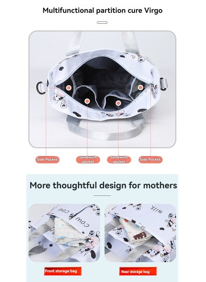 Beauenty Shoulder multifunctional large Diaper Bag Tote: Baby Bag Boy Girl Diaper Bag,Shoulder Mommy Bag - Image 5