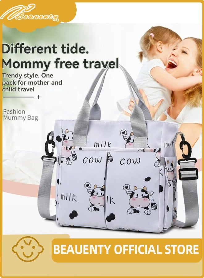 Beauenty Shoulder multifunctional large Diaper Bag Tote: Baby Bag Boy Girl Diaper Bag,Shoulder Mommy Bag - Image 2