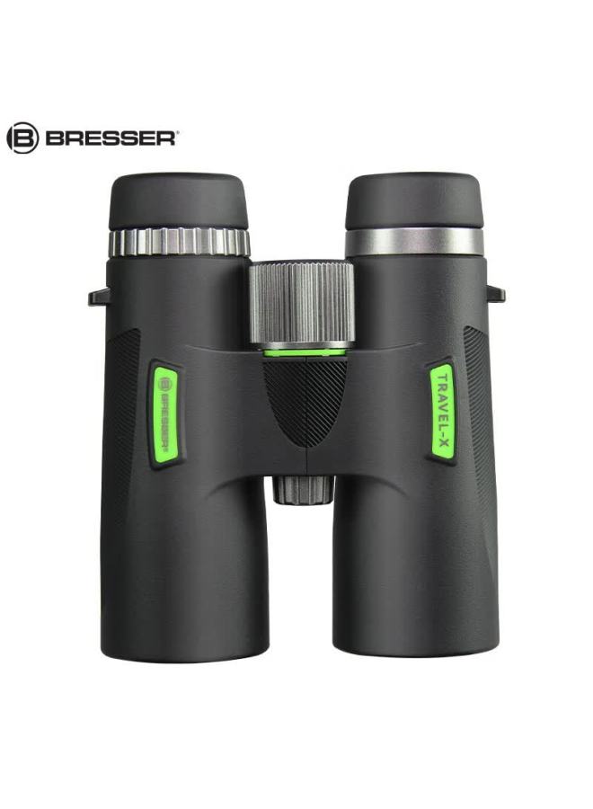 Bresser German Boshide New Voyager 10x42 High Definition High Power Low Light Night Vision Concert Portable Travel Smartphone Compatible Binoculars - Image 5