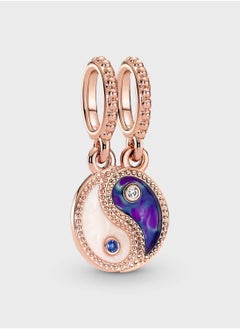 PANDORA Splittable Yin & Yang Sparkling Dangle Charm  - Image 1