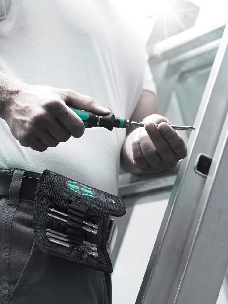 Wera ويرا - 5059298001 KK 40 مجموعة مفك براغي مع حافظة بت 3 1/2 بوصة، 7 قطع - Image 3