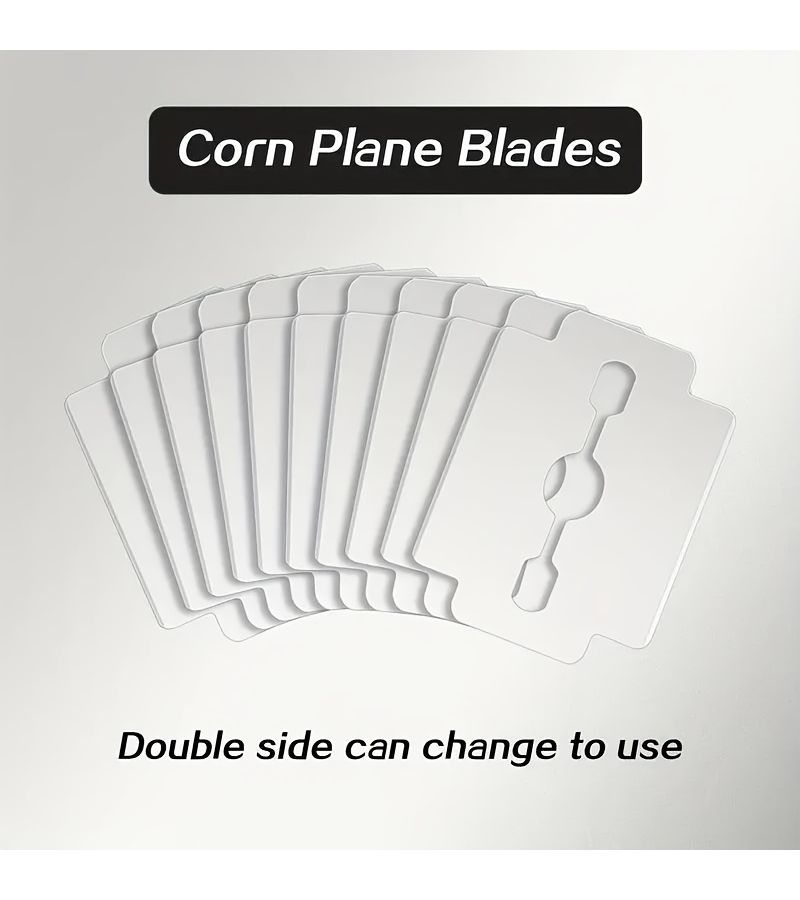 80 Pieces Stainless Steel Foot File Blades Sharp Callus Remover Replacement Blades For Pedicure And Foot Care With Clear Storage Box 10 Blades Per Set Easy Travel Accessory - Image 5