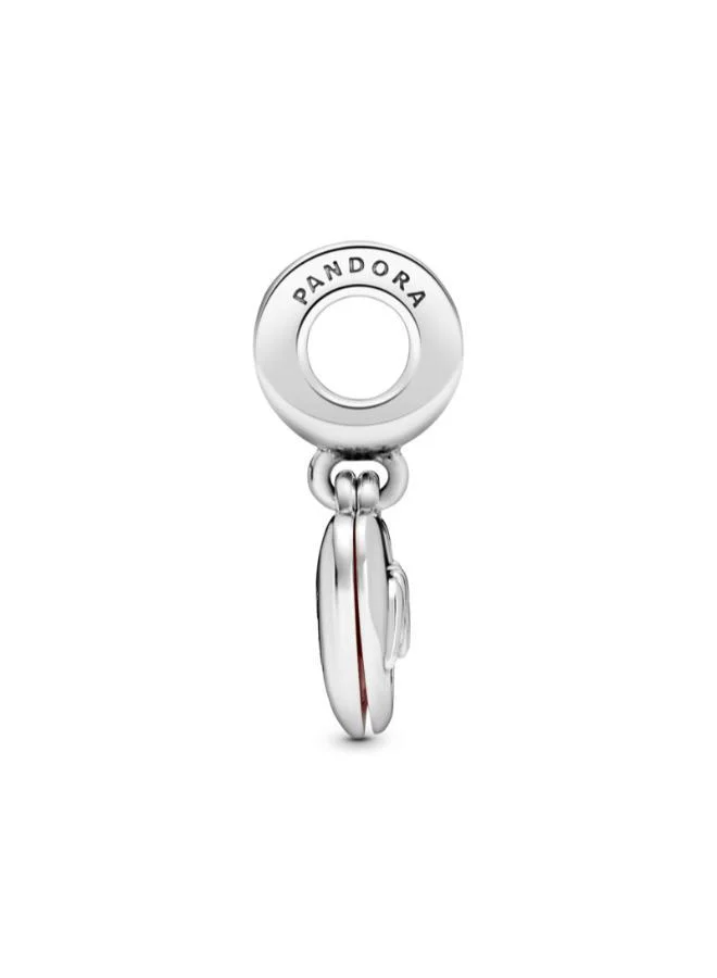 PANDORA Mum Script Heart Dangle Charm