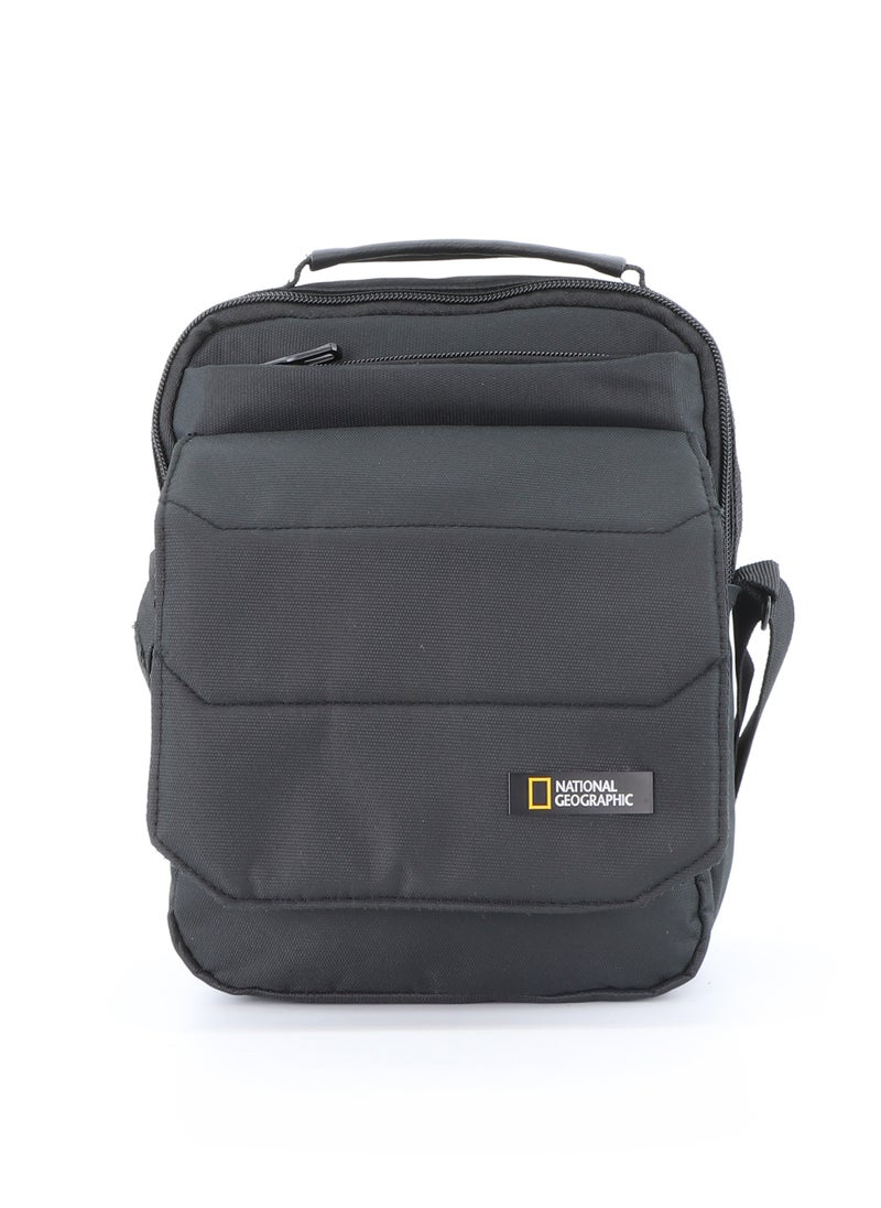 NATIONAL GEOGRAPHIC National Geographic Pro Utility Bag  with Handle Black - Compact Travel Bag for Men and Women, Shoulder Bag, Portable Organizer, Sustainable Material and Eco Friendly  - Image 1