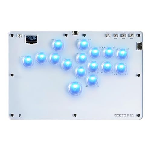 Sehawei Haute42 Arcade Stick R16 All-Button Arcade Controller 16Keys for PC/Ps3/Ps4/Switch/Steam,Fight Stick for Fighting Games with Custom RGB & Turbo Functions & Hot Swap - Image 1