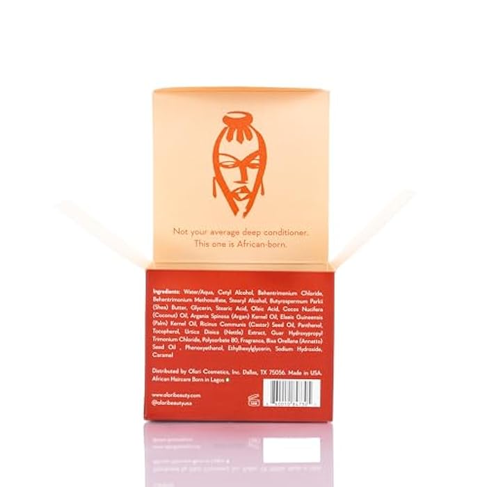 Olori Deep Conditioner for Dry Damaged Hair | Deep Conditioner for Black Women | Hydrating Treatment with African Palm Kernel Batana Oil | Intense Mask for Curly & Textured Hair - Image 3