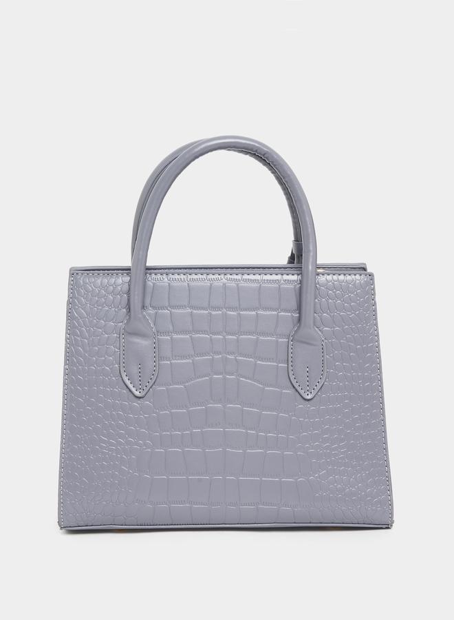 ستايلي شنطة يد بارزة الملمس مع محفظة - Image 2