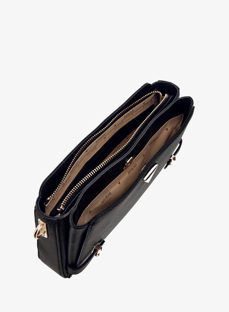 GUESS Rosalba Top Zip Crossbody Bag - Image 4