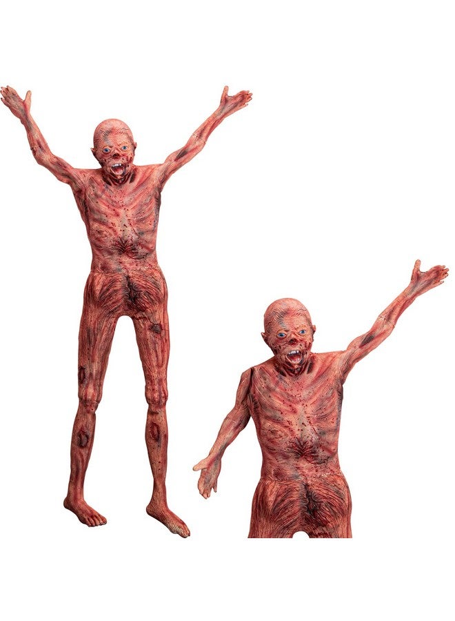 XONOR Halloween Bloody Full Body - 4.8Ft Latex Skinned Hanging Corpse Torso Props For Haunted House Zombie Halloween Party Decoration(1Piece) - Image 1