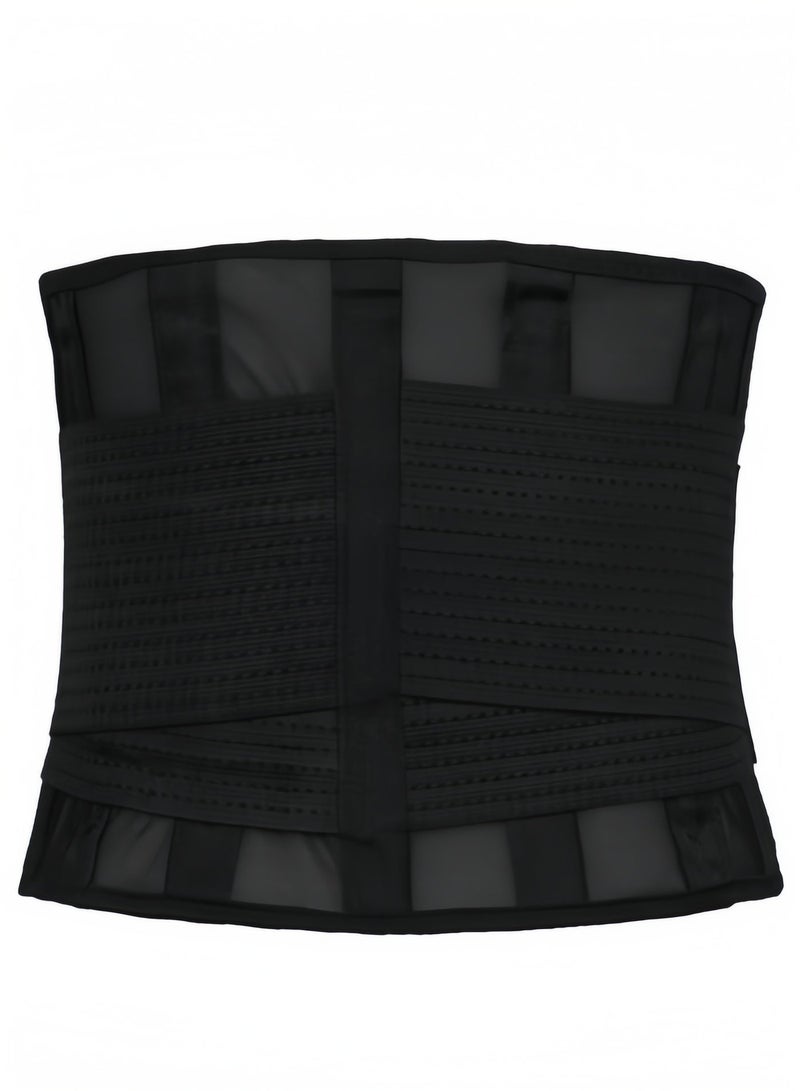 Halamodo Unisex Adjustable Back Brace, Stabilizing Support and Comfort Breathable Material, Adjustable, Breathable, Full Range of Motion - Image 1