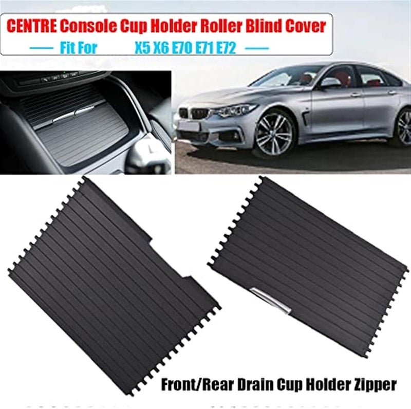Wivplex Center Console Roller Blind Cover for BMW X5 X6 - Image 2
