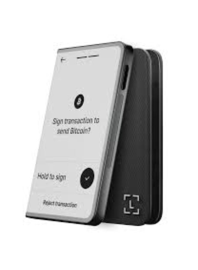 ليدجر لجر محفظة Stax للأجهزة | شاشة لمس منحنية 3.7 بوصة  مفتاح استعادة غلاف مغناطيسي وأغطية RFID، محفظة العملات الرقمية الأكثر أمانًا لحماية البيتكوين، اتصال بلوتوث، شحن لاسلكي + منفذ USB-C، أكثر من 5000 عملة ورموز NFT، متوافقة مع iOS وAndroid - Image 5