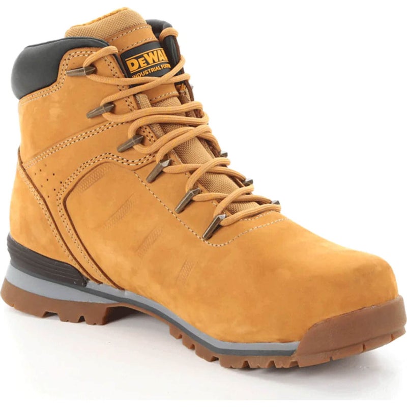 DeWalt Carlisle Tan Safety Boots Work Boots Steel Toecap UK Sizes 11 EN 20345SB - Image 1