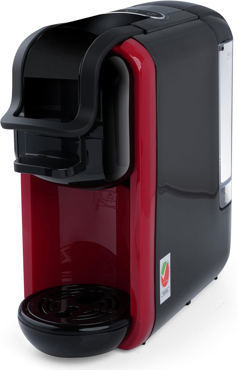 KLIKONIX 1450W 3-in-1 Multifunction Espresso Capsule Coffee Machine, 600 ml Capacity, Black - Image 2
