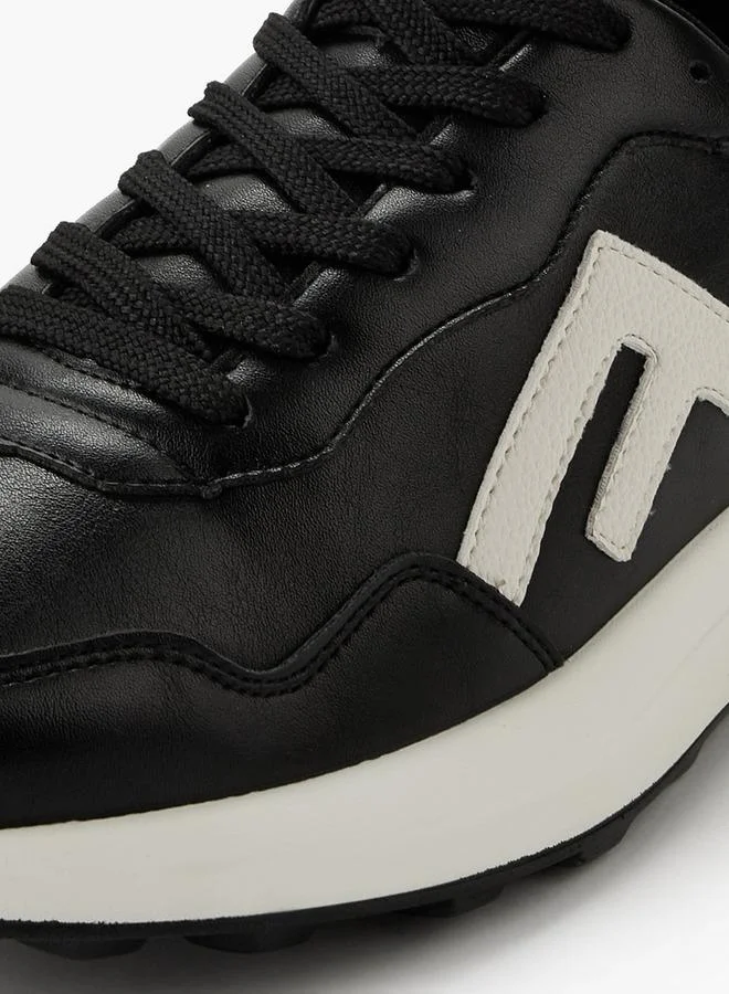 Flora Bella By Shoexpress BLACK Flora Bella Women Lace-Up Ankle Sneakers for Women | Best Price UAE