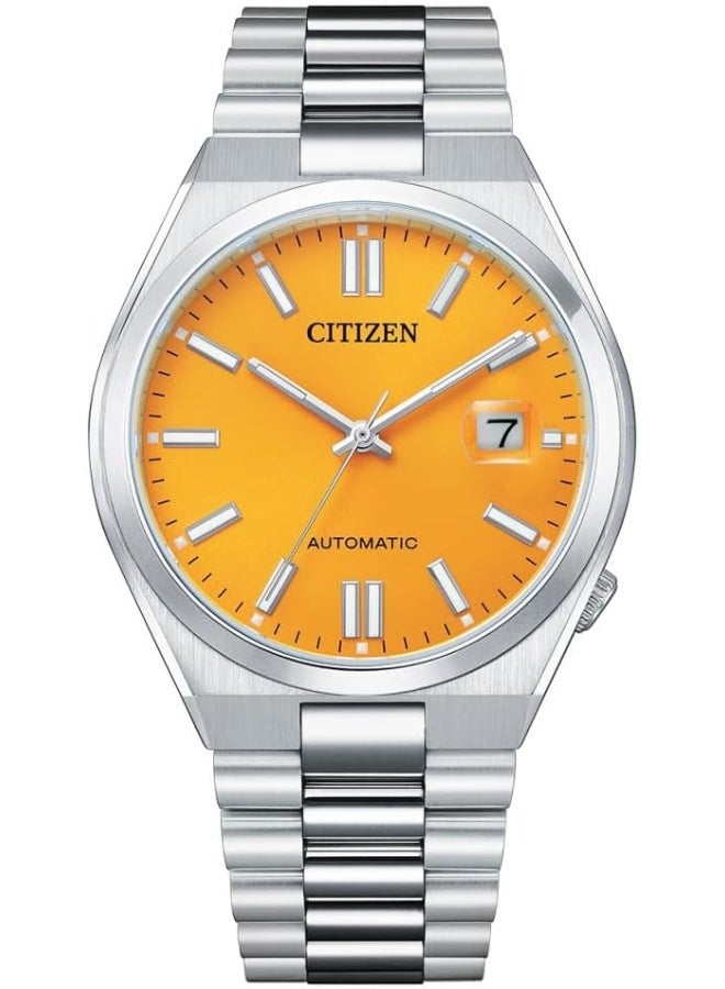 CITIZEN Men's Tsuyosa Automatic Yellow Dial Watch - NJ0150-81Z - Image 2