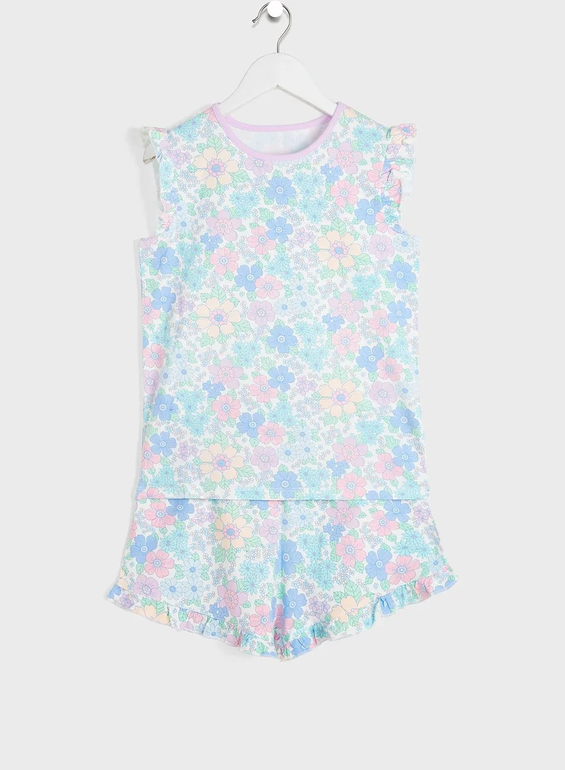 Cotton On Kids Printed Short Pyjama Set