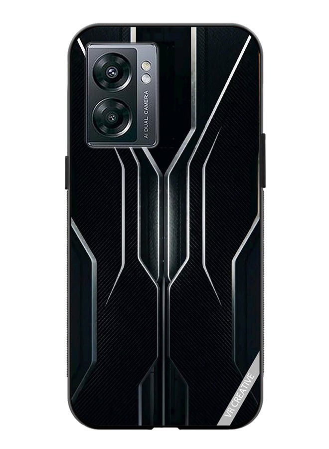 VR CREATIVE Protective Case Cover For Oppo A57 5G Abstract Design Multicolour - Image 1