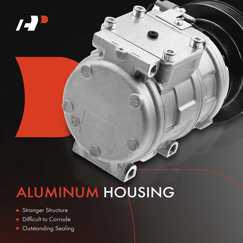 A-Premium A/C Compressor with Clutch for Toyota Camry, Celica, and Solara - Image 3