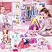 TQRAZ 164 Pcs Doll Closet with 115 Inch Doll Clothes and Accessories Set Camping Set Princess Dresses Camping Tent Beach Swim Accessories Set Diving Suit Dress Up Toys for Girls Gift - Image 4