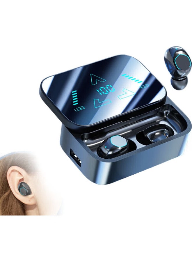 Bkayp True Wireless Bluetooth Earphones, In-Ear, Ultra-Long Battery Life, Noise-Cancelling Headphones, Compatible With Apple, Huawei, Oppo, Honor, Vivo Phones, For Sports, Running, Music, And Gaming, Noise-Cancelling - Image 3