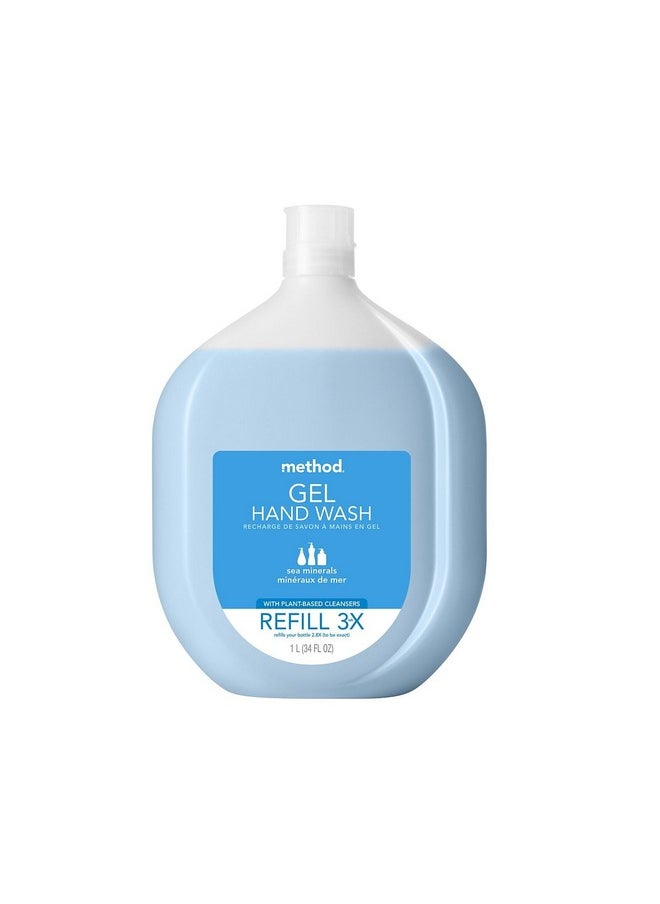 Method - Method Gel Hand Soap Refill, Sea Minerals, Biodegradable Formula, 34 Fl Oz (Pack of 1) - Image 1