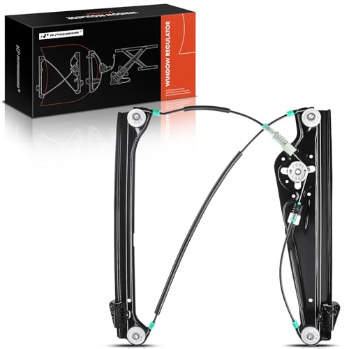 A-Premium Power Window Regulator without Motor Replacement for BMW E65 E66 745i 745Li 750i 750Li 760i 760Li 2002-2008 Front Right Passenger Side - Image 1