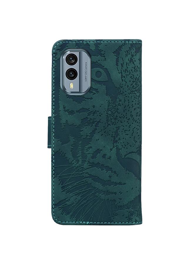 S-TOP Case For Nokia X30 Tiger Embossing Pattern Flip Leather Phone Case - Image 3