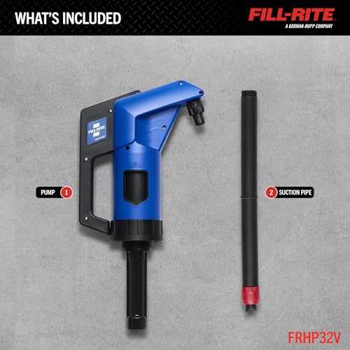 FILL RITE Fill-Rite FRHP32V Hand Operated DEF Transfer Pump - Reduced Foaming - Compatible with DEF, Antifreeze & More - No Power Required - Image 3