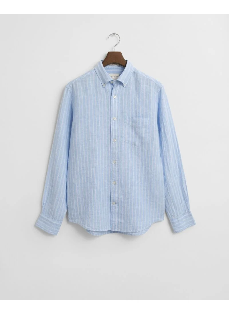 GANT Gant Regular Linen Stripe Shirt