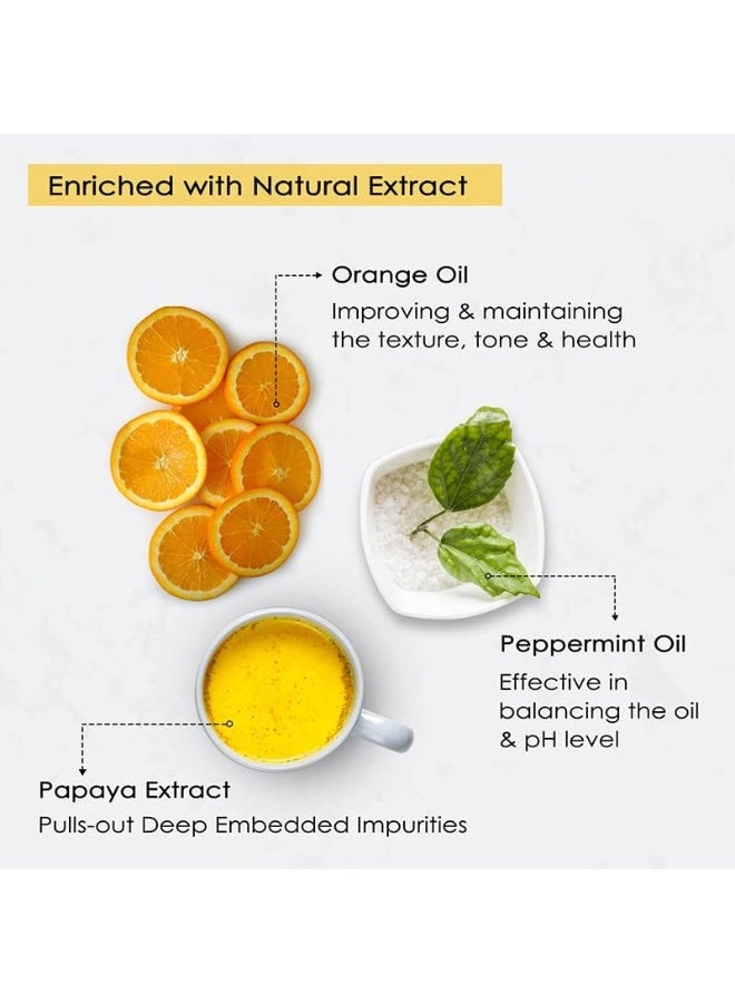 NUTRIGLOW NutriGlow NATURAL'S Advanced Pro Formula Papaya Facial Kit for Glowing Skin Cleanup Kit for Even Skin Tone, 60gm - Image 3