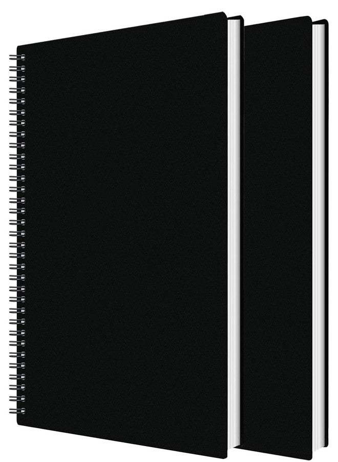iGolife 2Pcs Portfolio Binder with Plastic Sleeves, 50 Pockets Presentation Book Display 100 Pages File Folder for Artwork, Sheet Music, Document, Diamond Painting - Image 1