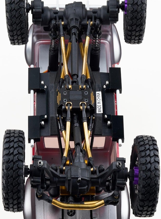 TCRC 10PCS Brass High Clearance Chassis Links and Steering Links Set for Redcat Ascent18 1/18 RC Rock Crawler Upgrades - Image 3