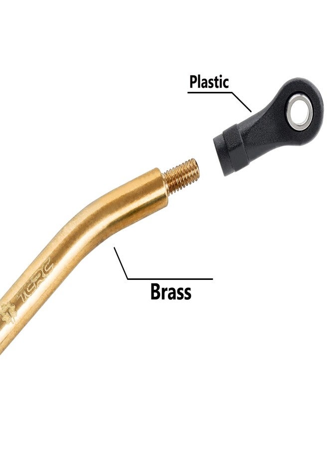 TCRC 10PCS Brass High Clearance Chassis Links and Steering Links Set for Redcat Ascent18 1/18 RC Rock Crawler Upgrades - Image 2