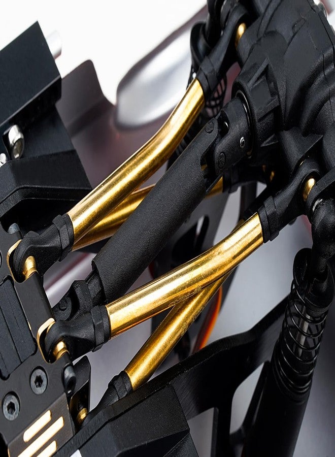 TCRC 10PCS Brass High Clearance Chassis Links and Steering Links Set for Redcat Ascent18 1/18 RC Rock Crawler Upgrades - Image 5